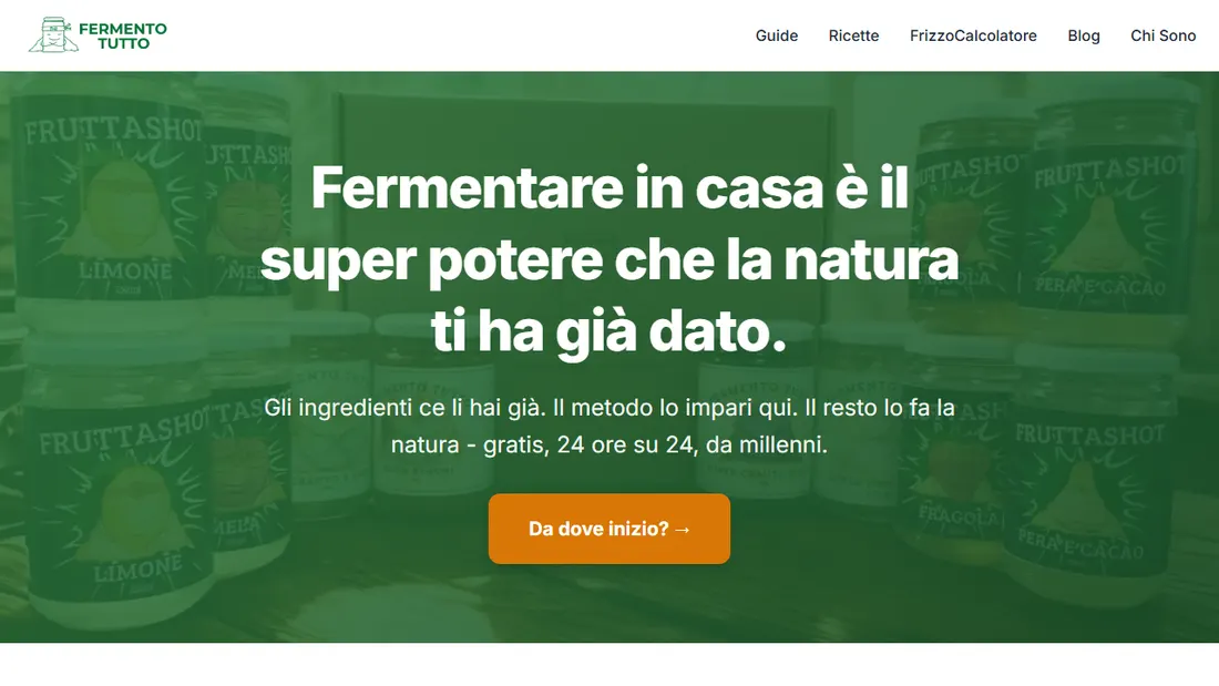 Home del blog FermentoTutto sulla fermentazione in casa